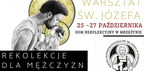 JESIENNE REKOLEKCJE DLA MĘŻCZYZN 