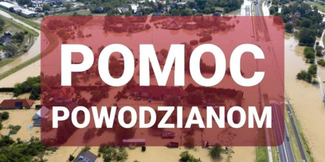 PODZIĘKOWANIE ZA POMOC POSZKODOWANYM PODCZAS POWODZI